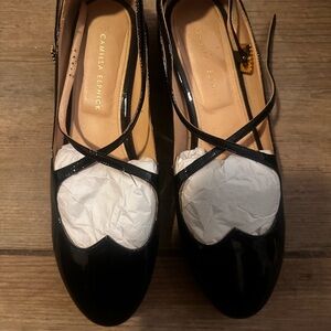 Black Patent Leather Women's Flats